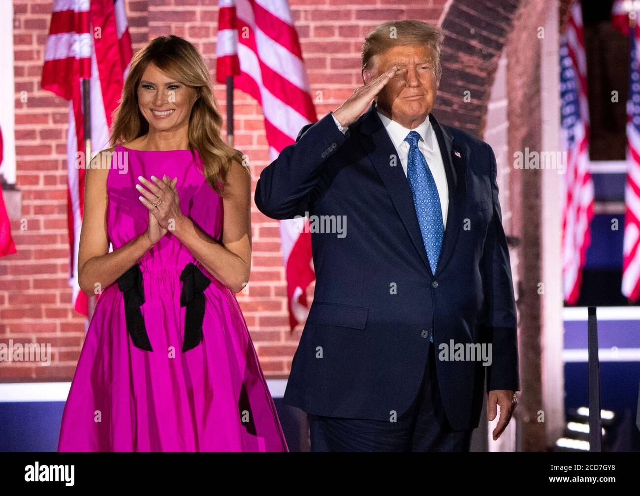 Donald trump melania trump night hi-res stock photography and images ...