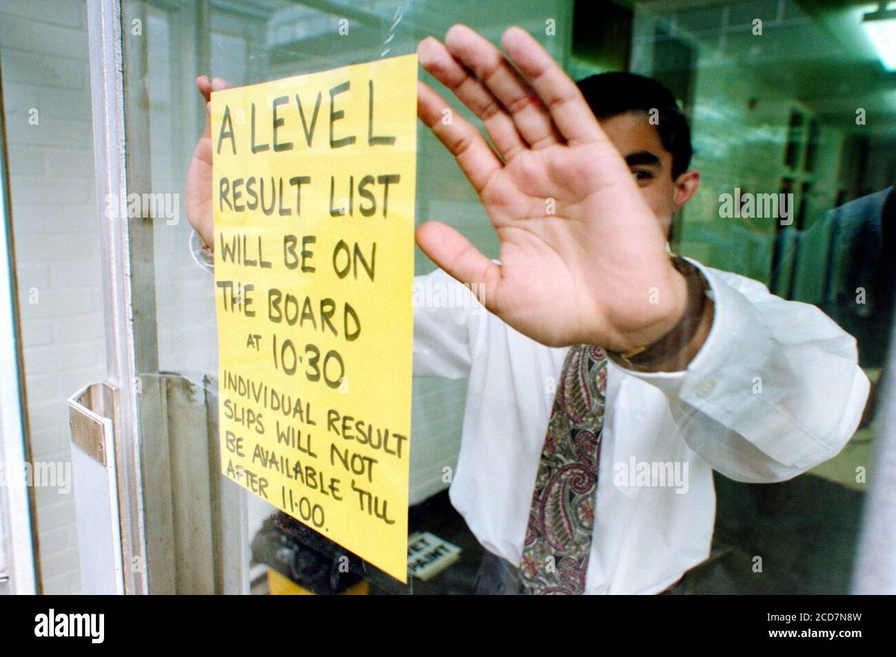 A Level Results Board High Resolution Stock Photography And Images Alamy
