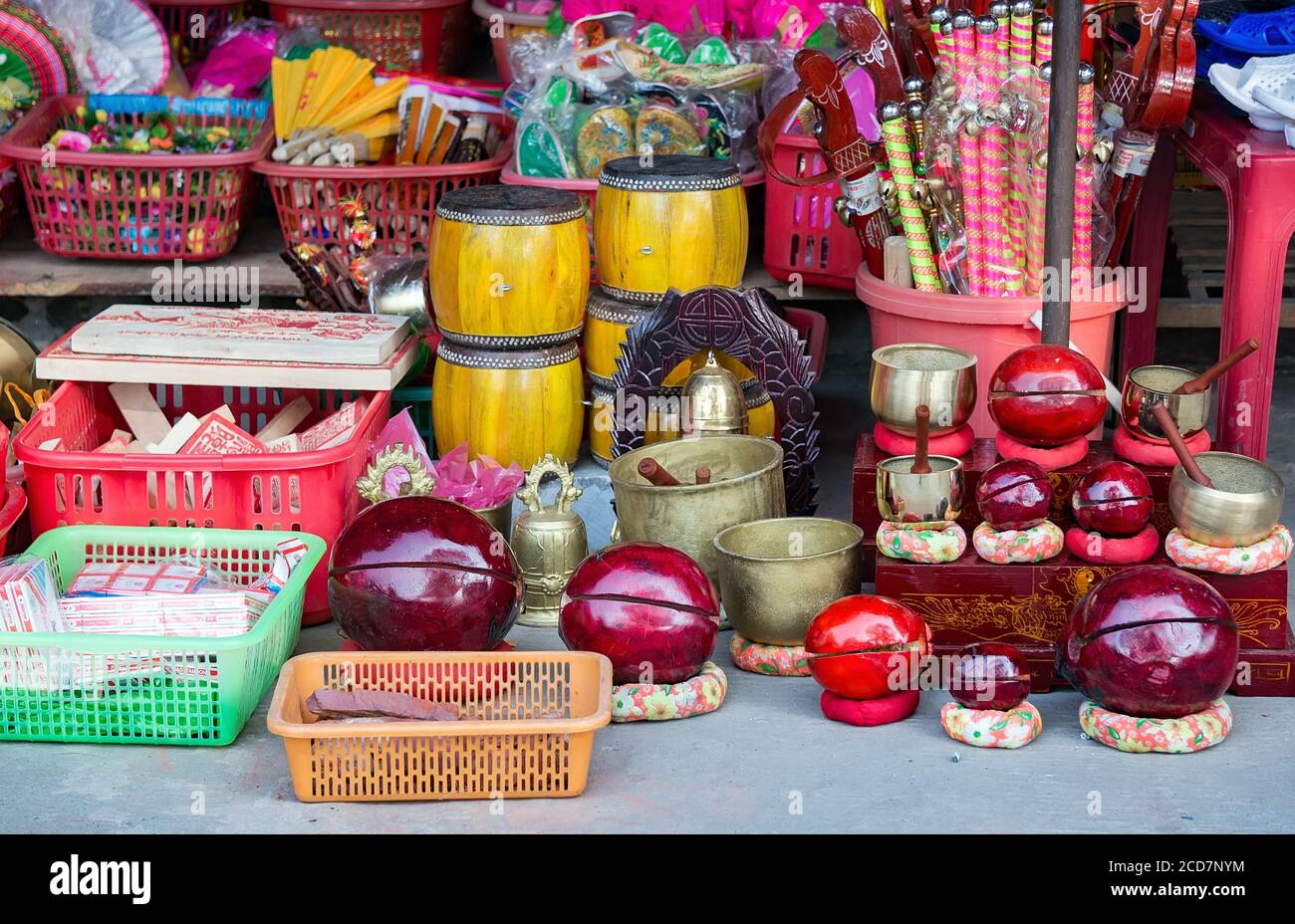 objects, spiritual items, countryside, Hai Duong, Vietnam Stock Photo -  Alamy