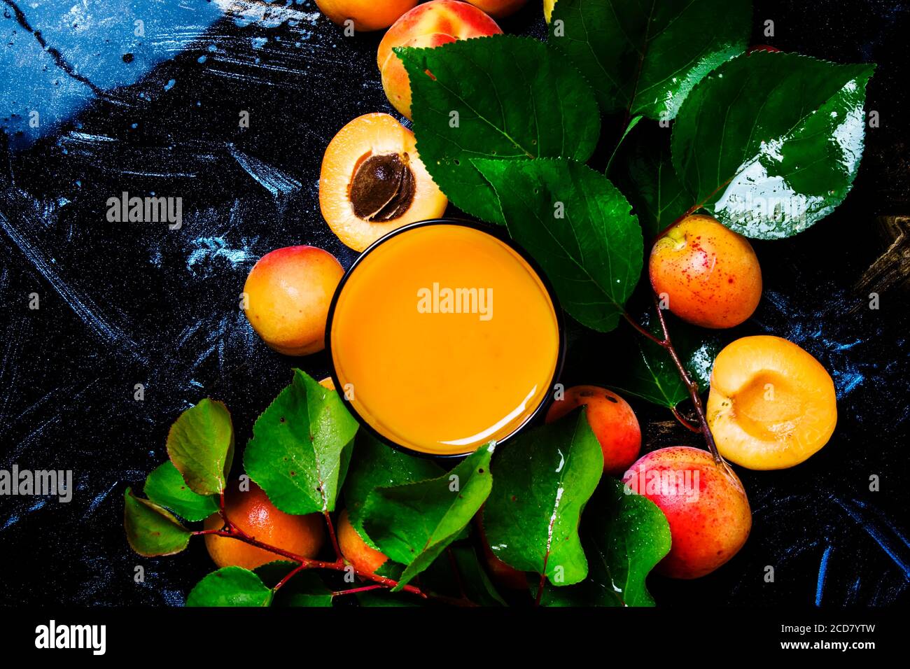 Freshly squeezed apricot juice hi-res stock photography and images - Alamy