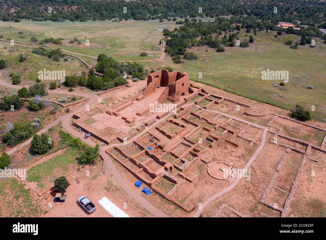Pecos National Historical Park, Pecos, NM, USA Stock Photo Alamy