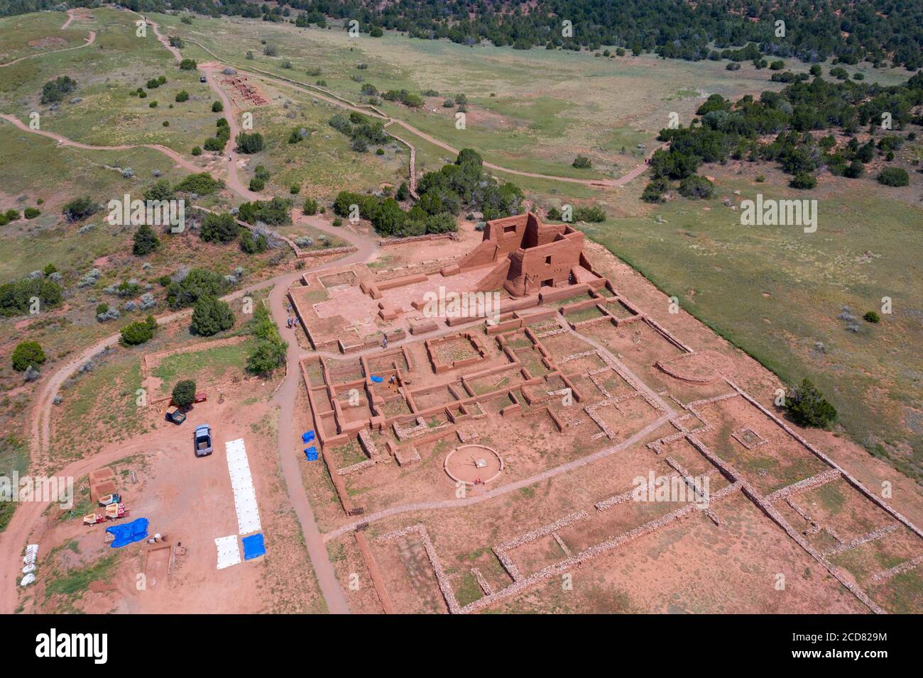 Pecos National Historical Park, Pecos, NM, USA Stock Photo Alamy