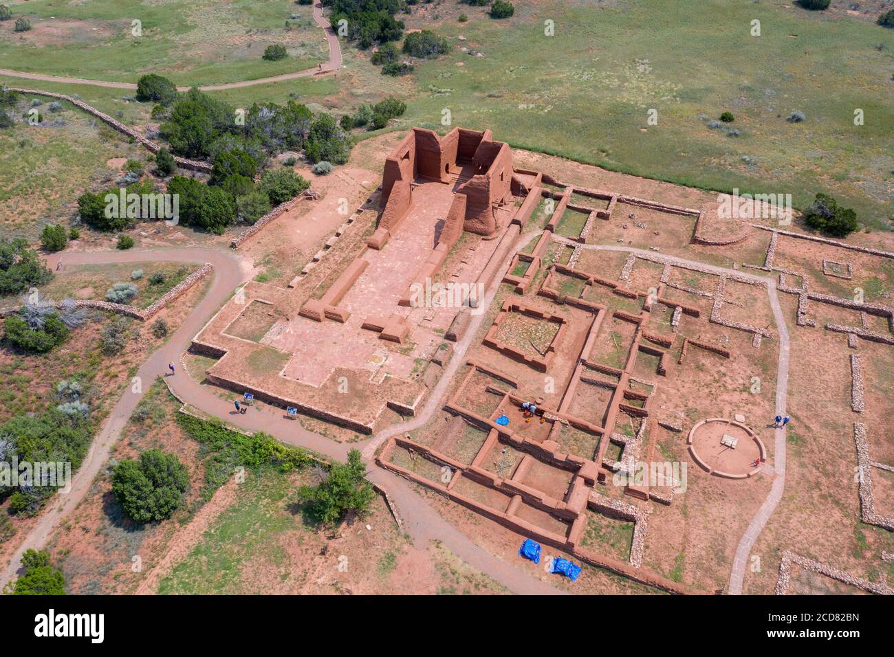 Pecos National Historical Park, Pecos, NM, USA Stock Photo Alamy