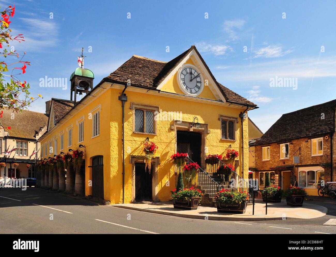 Tetbury Market House in the Cotswolds Stock Photo