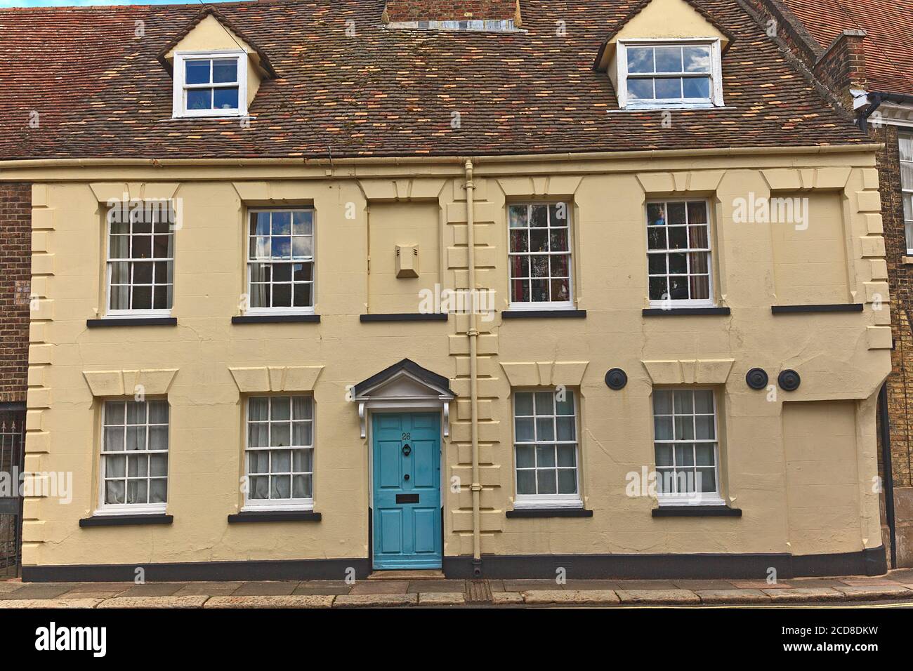 Period House on King Street in the historic area of Kings Lynn, Norfolk