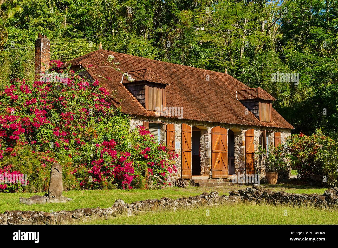 France, Martinique, la 'Pagerie', kitchen from the house of Joséphine de Beauharnais Stock Photo