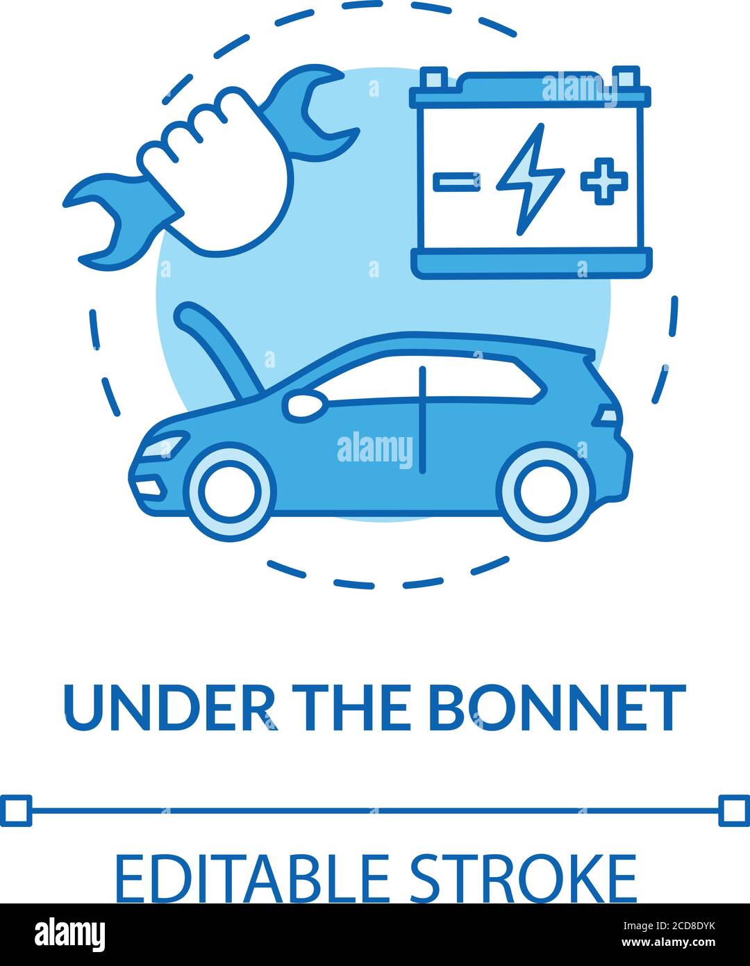 Mechanic under car Cut Out Stock Images & Pictures Alamy