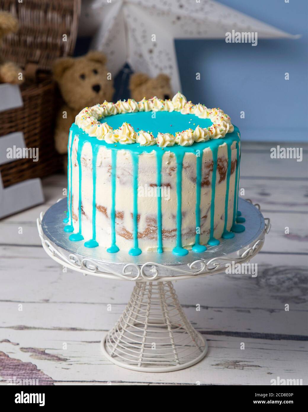 Celebration cakes Stock Photo