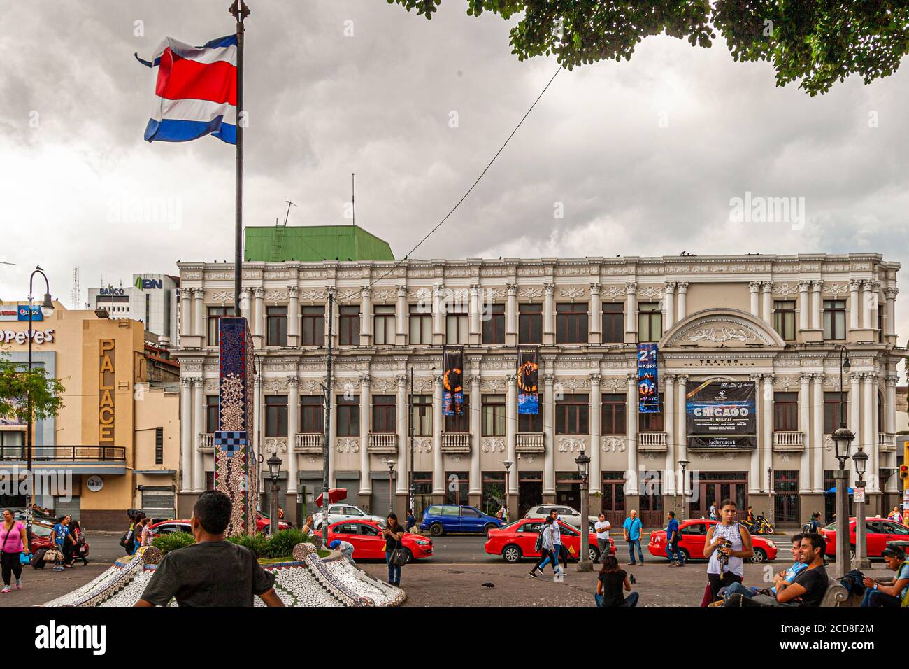 Impressions of San José, Capital City of Costa Rica Stock Photo