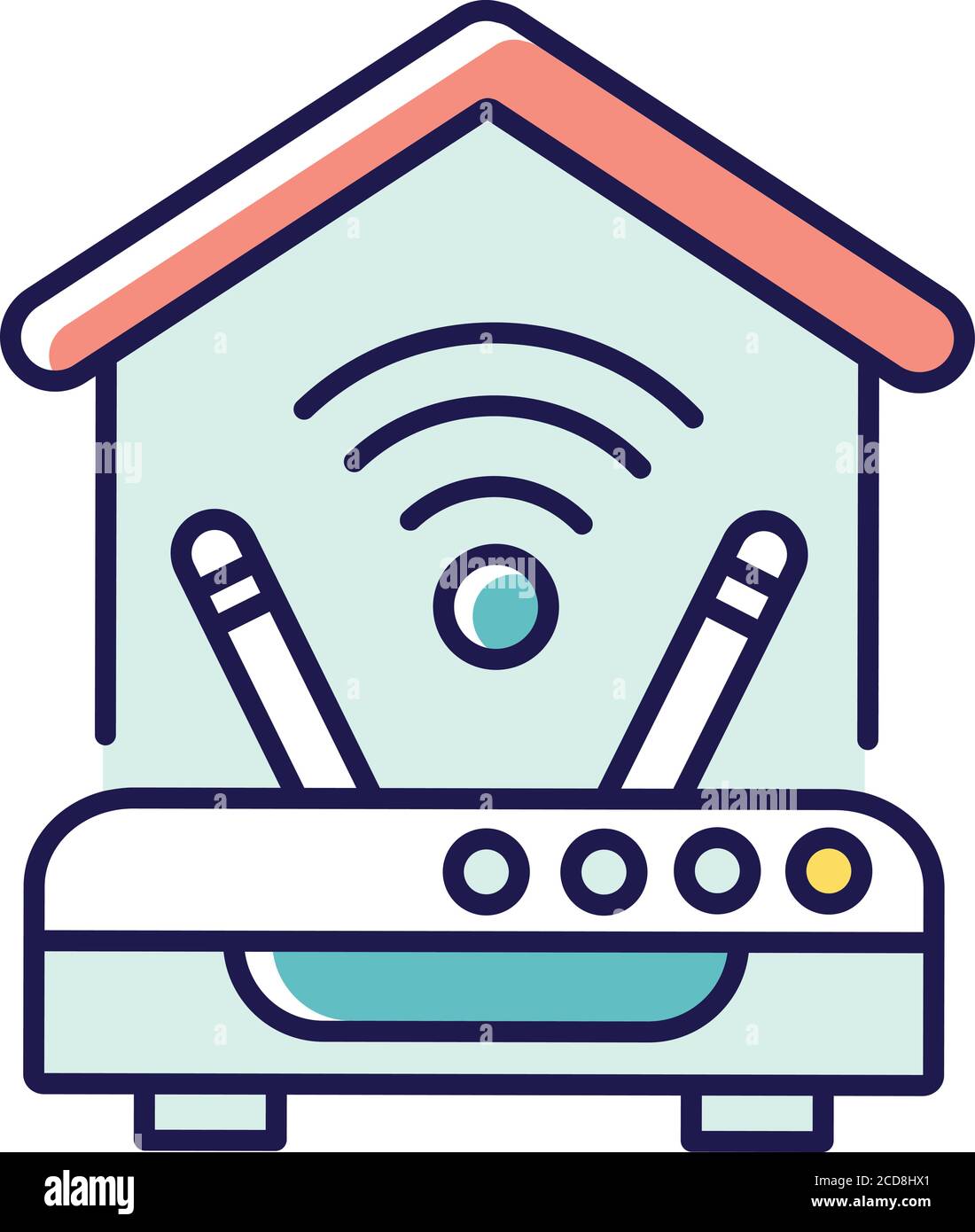 connection RGB color icon Stock Vector Image & Art Alamy