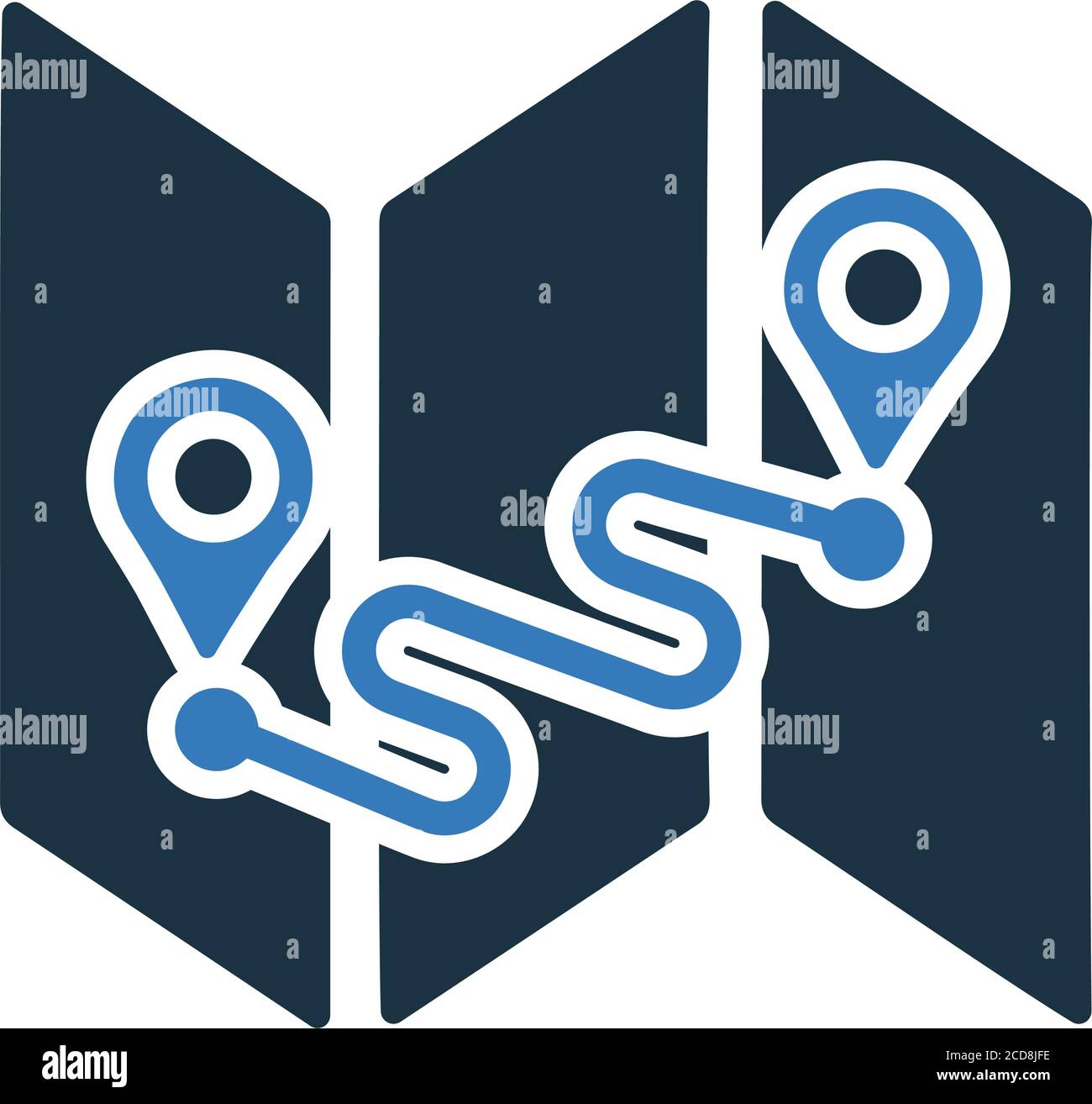 Map, navigation, route icon - Perfect for use in designing and ...