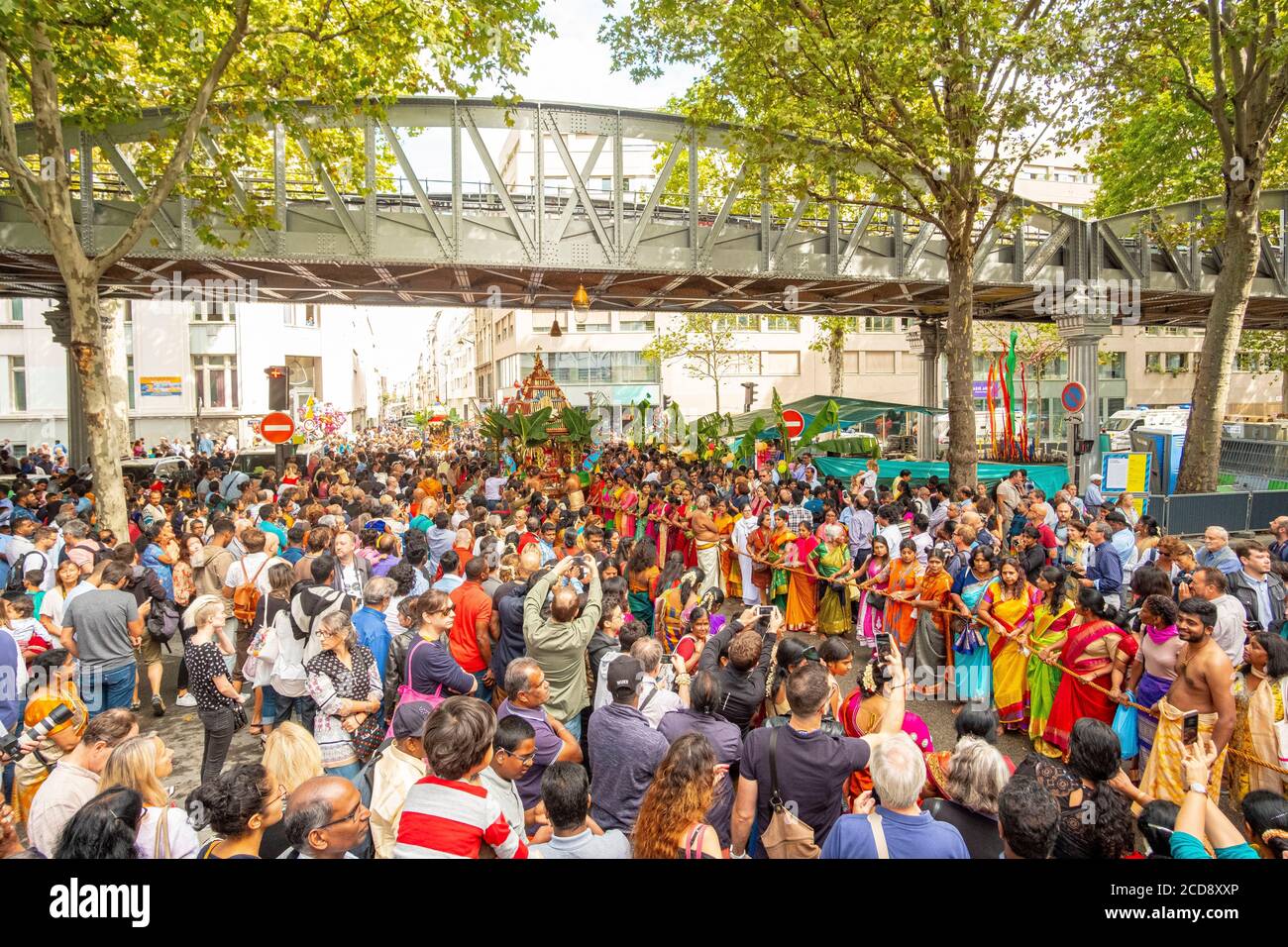 France, Paris, Ganesh Temple of Paris Sri Manicka Vinayakar Alayam, the