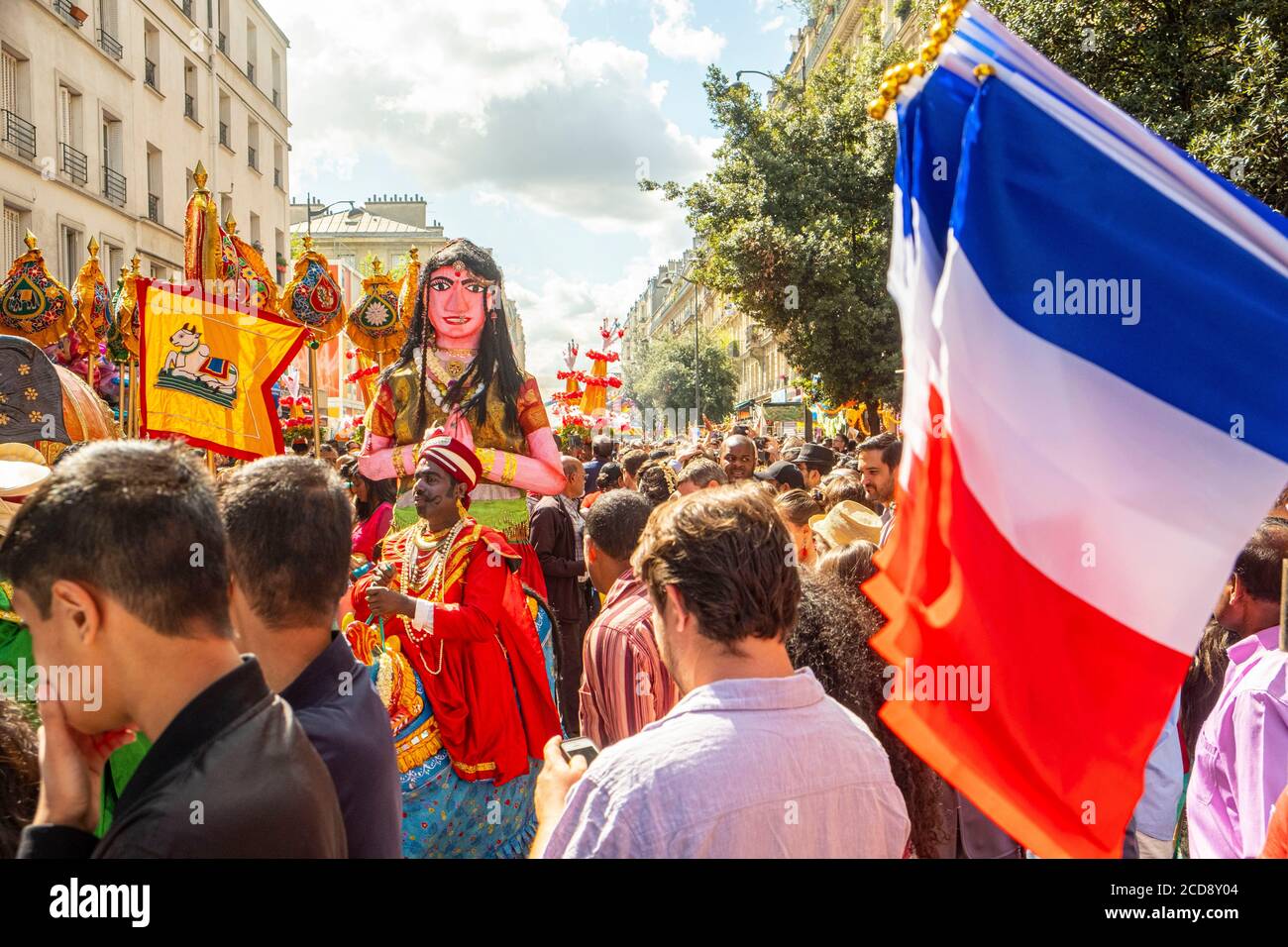 France, Paris, Ganesh Temple of Paris Sri Manicka Vinayakar Alayam, the