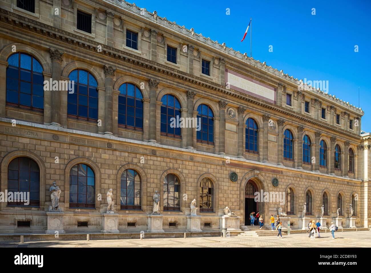 France, Paris, Heritage Days, the Ecole Nationale Superieure des Beaux Arts Stock Photo