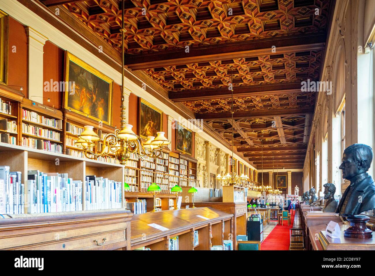 France, Paris, Heritage Days, the National School of Fine Arts, the  Contemporary Art Library Stock Photo - Alamy