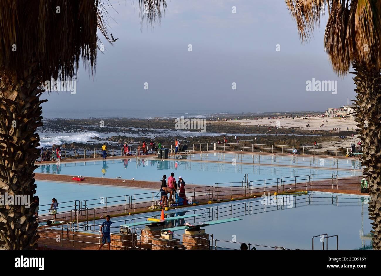 South Africa,Western cape, Cape Town, Sea Point Stock Photo