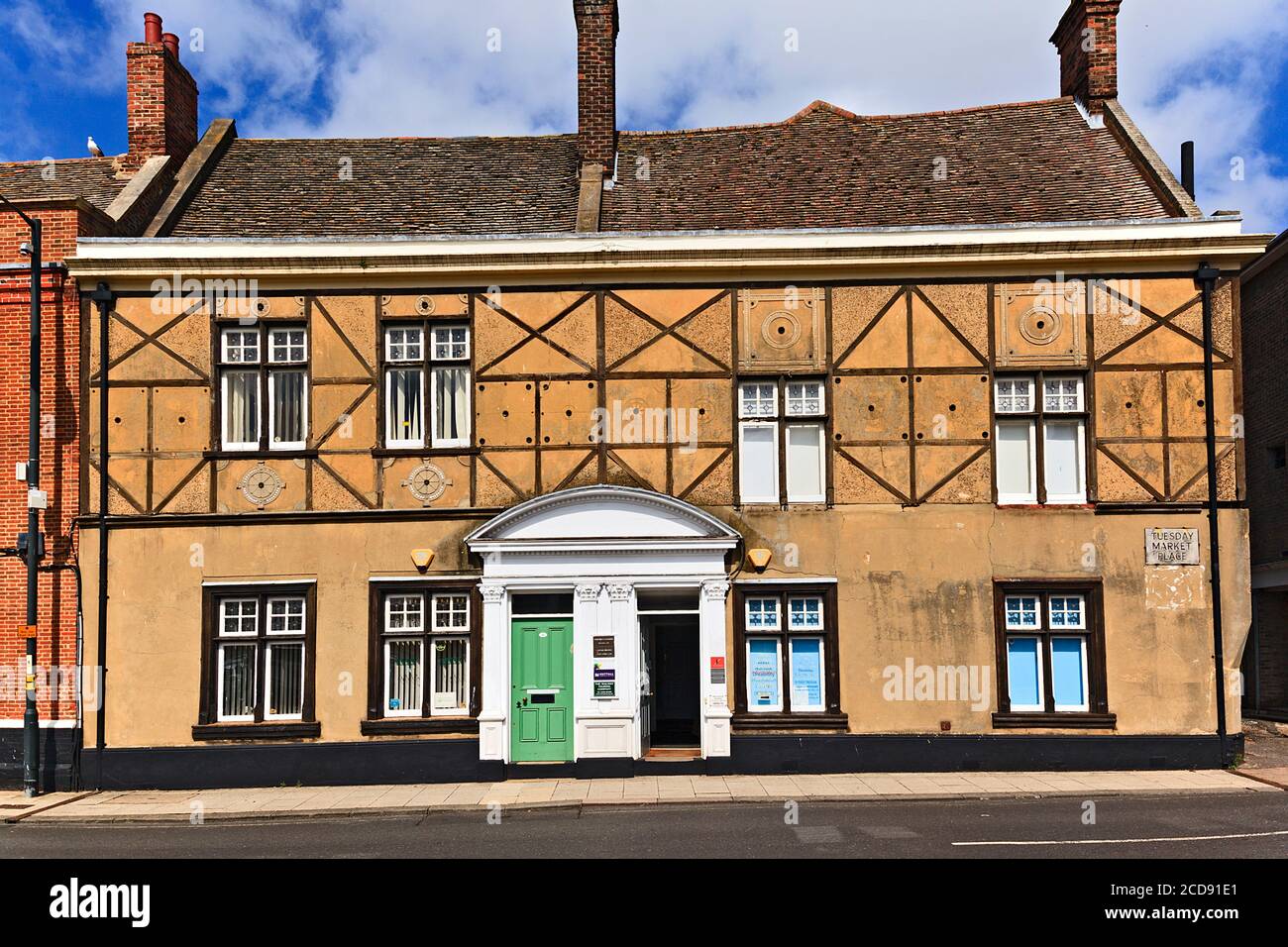 Nos. 11, 12 Tuesday Market Place, Kings Lynn, Norfolk, UK Stock Photo