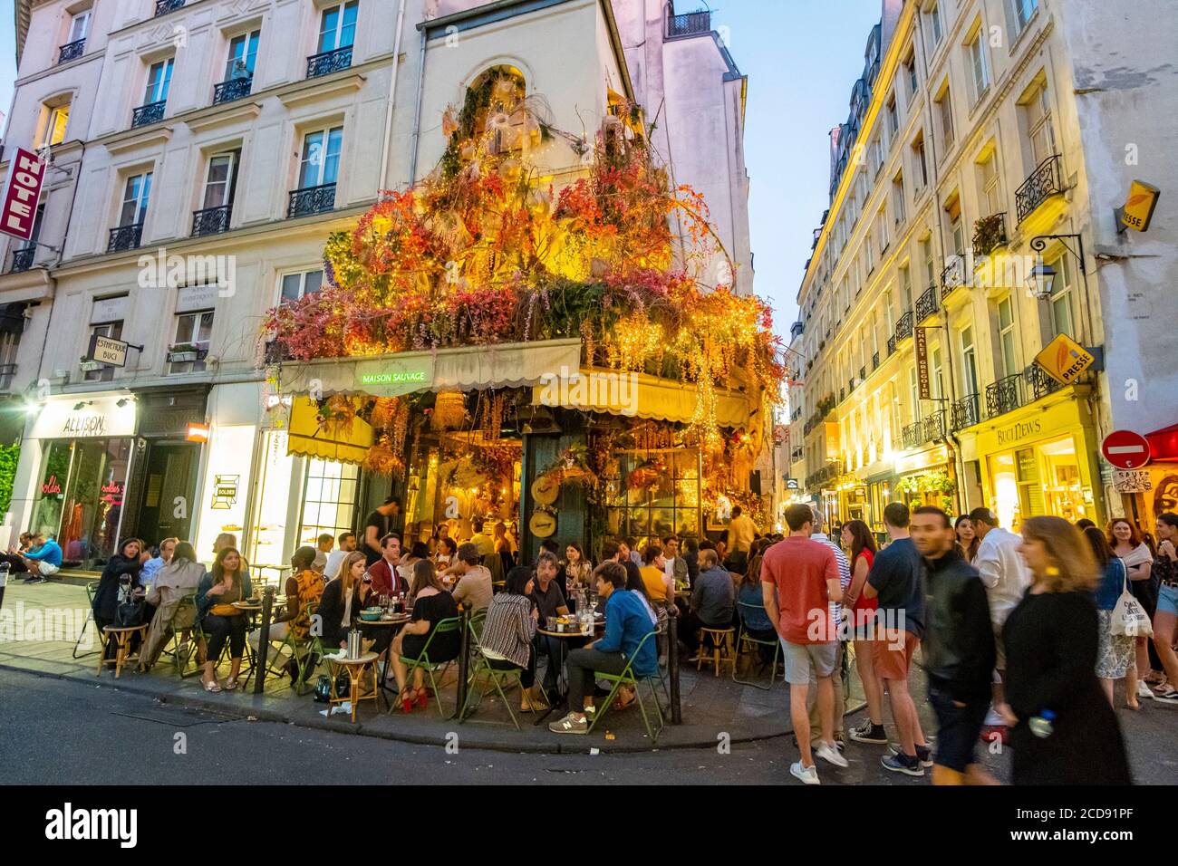 Paris Maison Sauvage High Resolution Stock Photography And Images Alamy