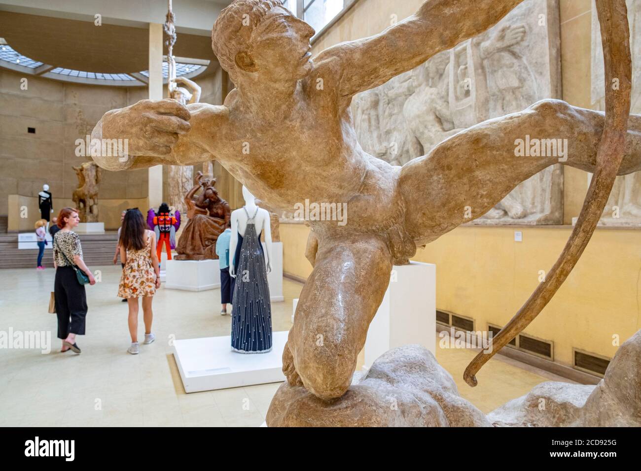 France, Paris, the sculptor Antoine Bourdelle's museum, Herakles archer, 2nd version Stock Photo