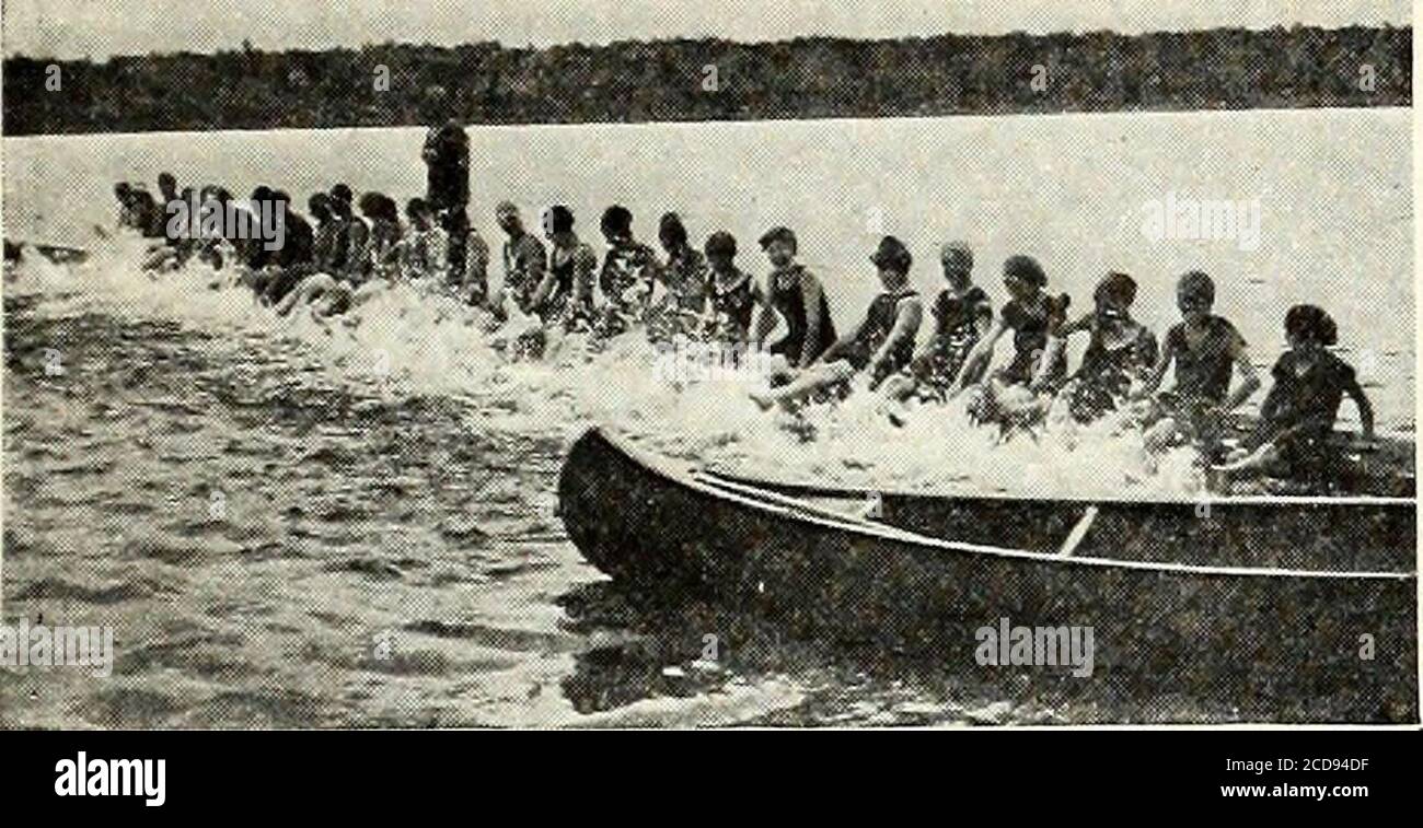St. Nicholas [serial] . THE TALL PINES A Summer Camp for Girls Juniors  7-13. Seniors 13-20. Club over 20 On Lake George at Bennington, N. H., the  camp nestlesamong the jiiiies—as