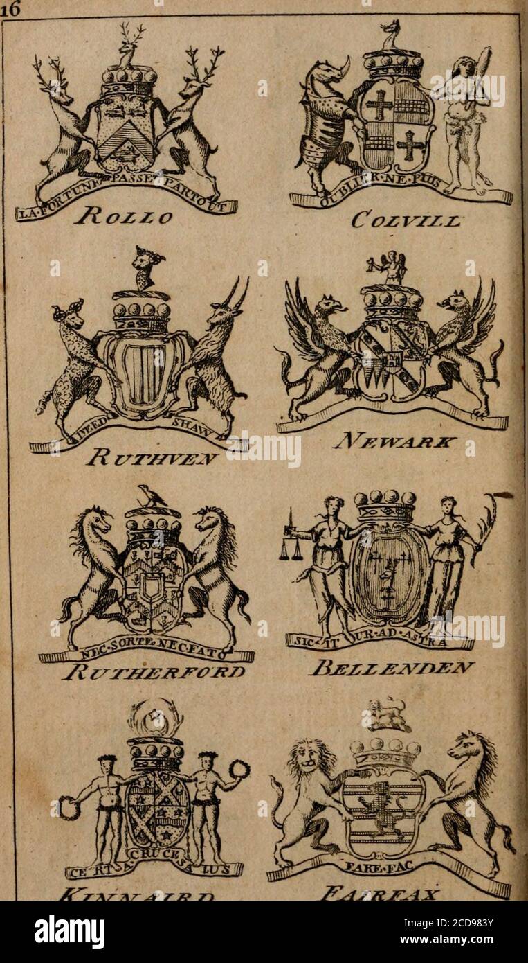 . The peerage of Scotland a complete view of the several orders of