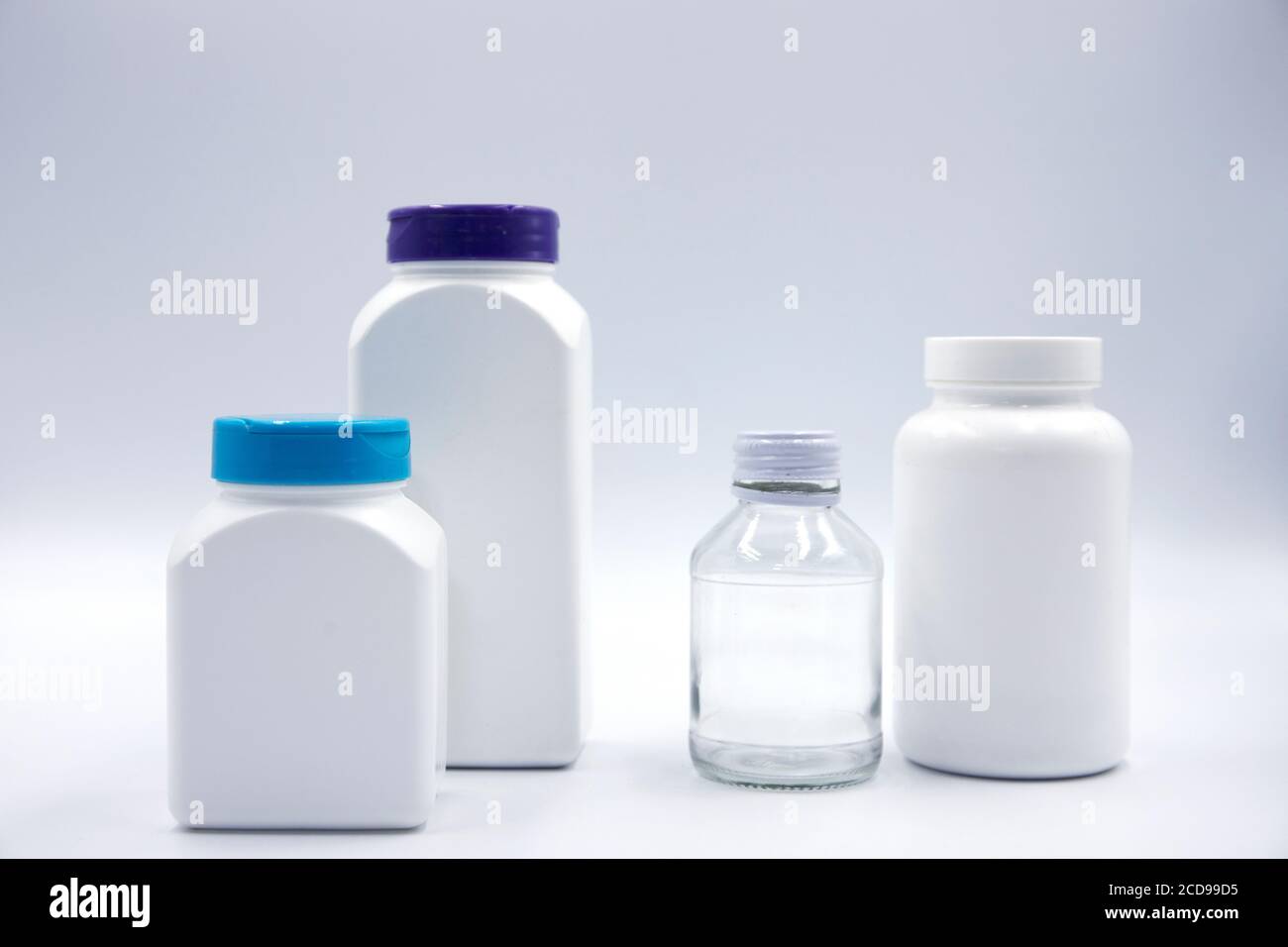 Download White Plastic Glass Bottle For Pill Or Food Supplement Studio Photo On White Background Pharmacologic Container Mockup Pill Or Drug Jar Blank Packag Stock Photo Alamy