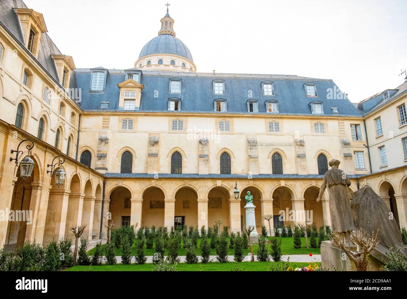France, Paris, Sainte Genevieve Mountain District, Henri IV High School