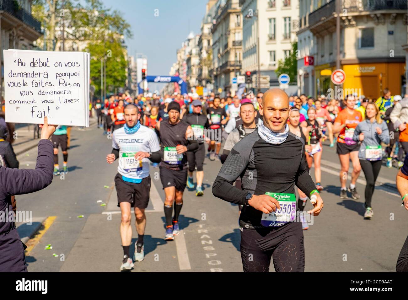 Paris Marathon France High Resolution Stock Photography And Images Alamy
