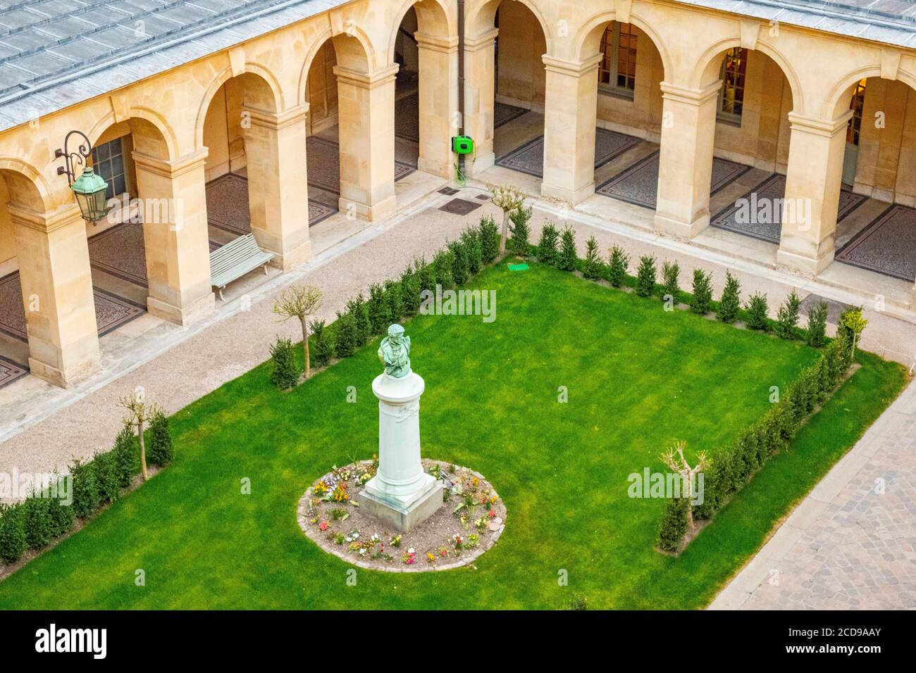 France, Paris, Sainte Genevieve Mountain District, Henri IV High School Stock Photo