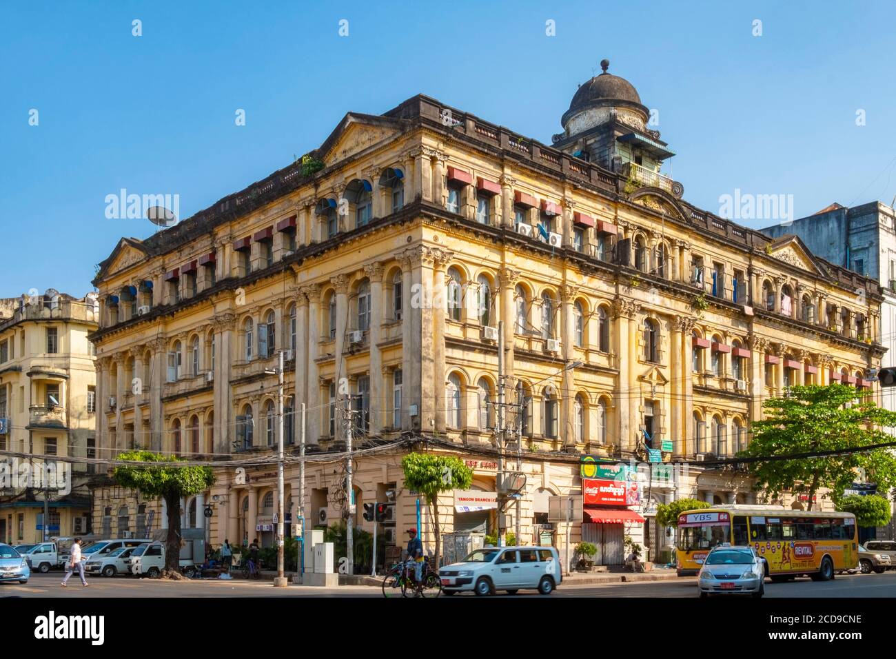 Myanmar (Burma), Yangon, the colonial city, the former department of