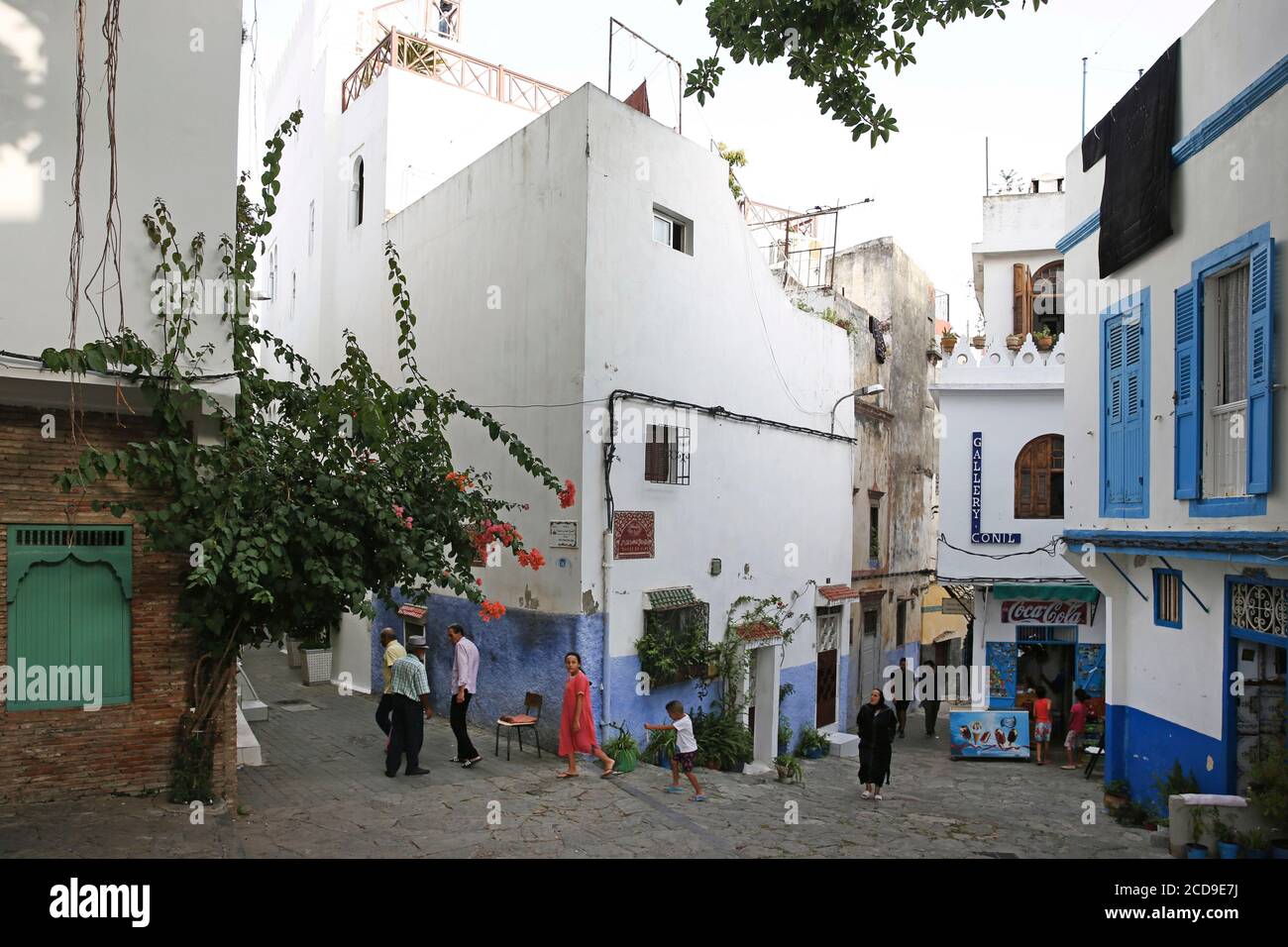 Morocco, Tangier Tetouan region, Tangier, Tangier in the alleys of the