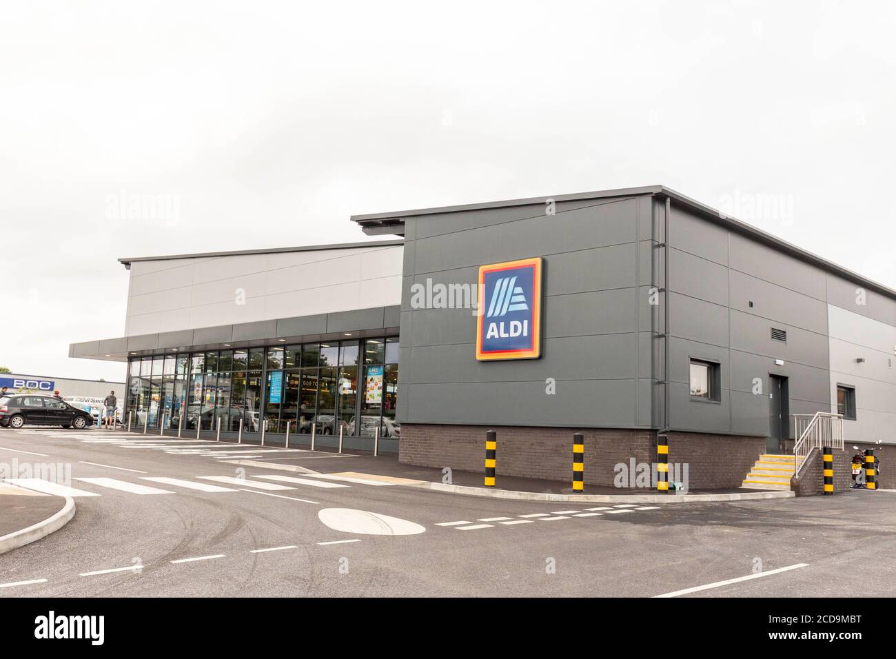 Aldi supermarket Stock Photo