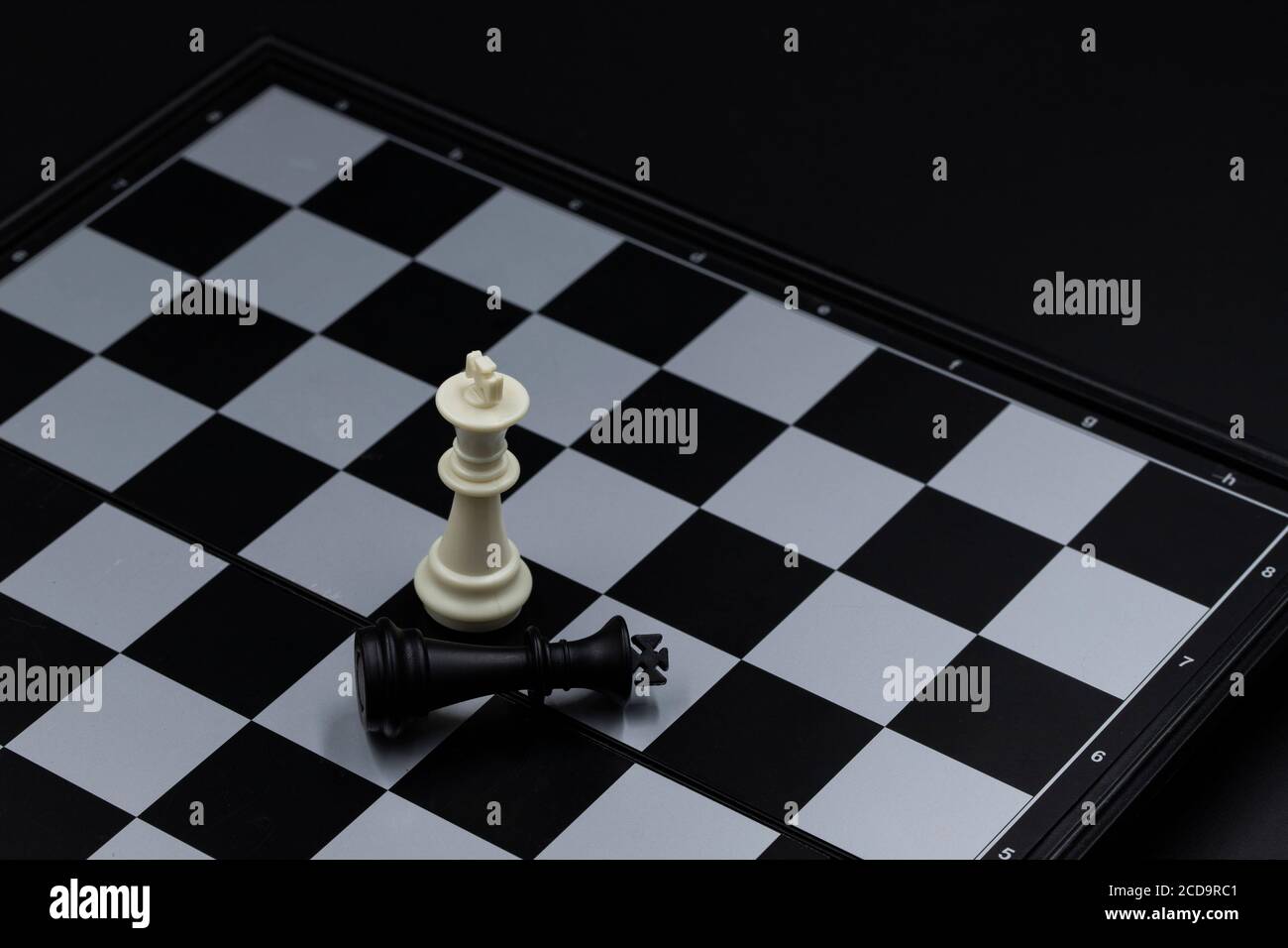 Checkmate Chess King Queen Stop Motion Stock Photo 2370092237