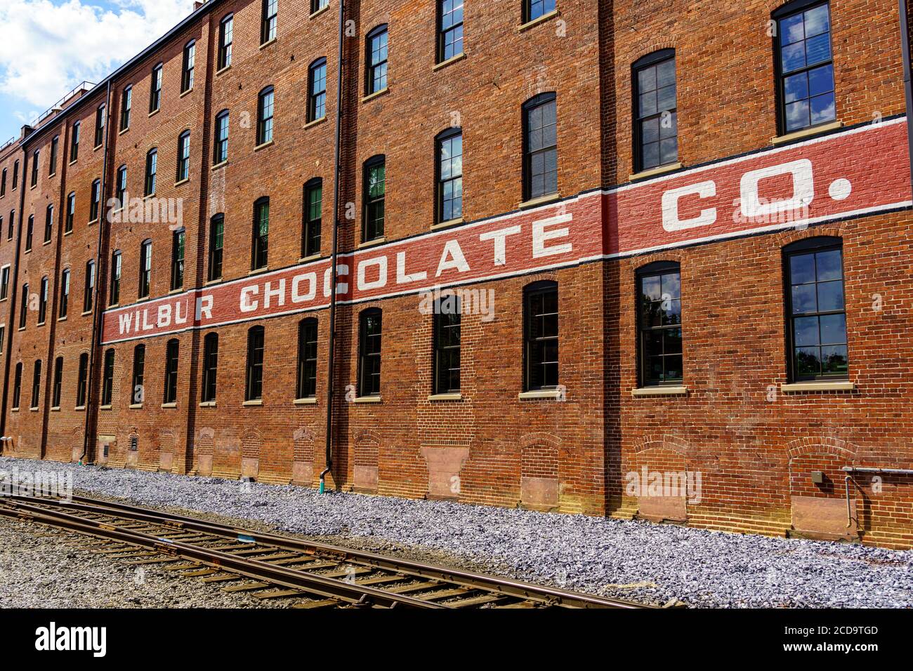 Lititz, PA, USA August 21, 2020 The former Wilbur Chocolate factory has been refurbished into