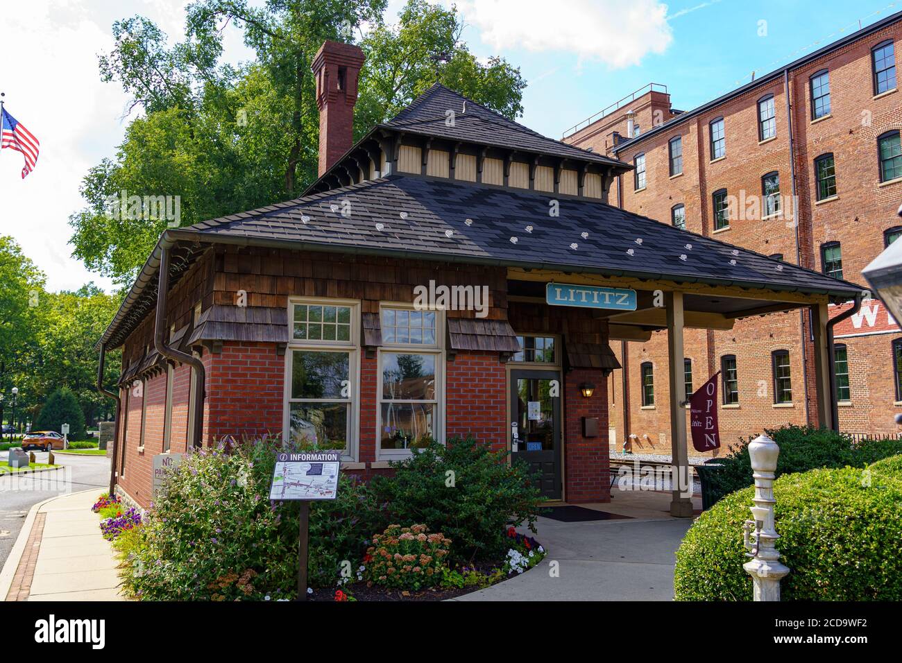 Lititz, PA, USA August 21, 2020 The Lititz Center is located