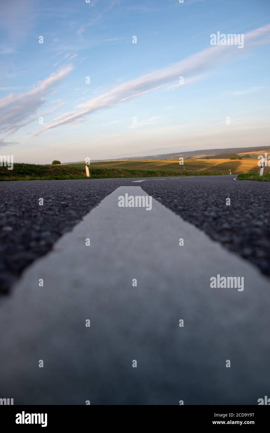Vertical shot road hi-res stock photography and images - Alamy
