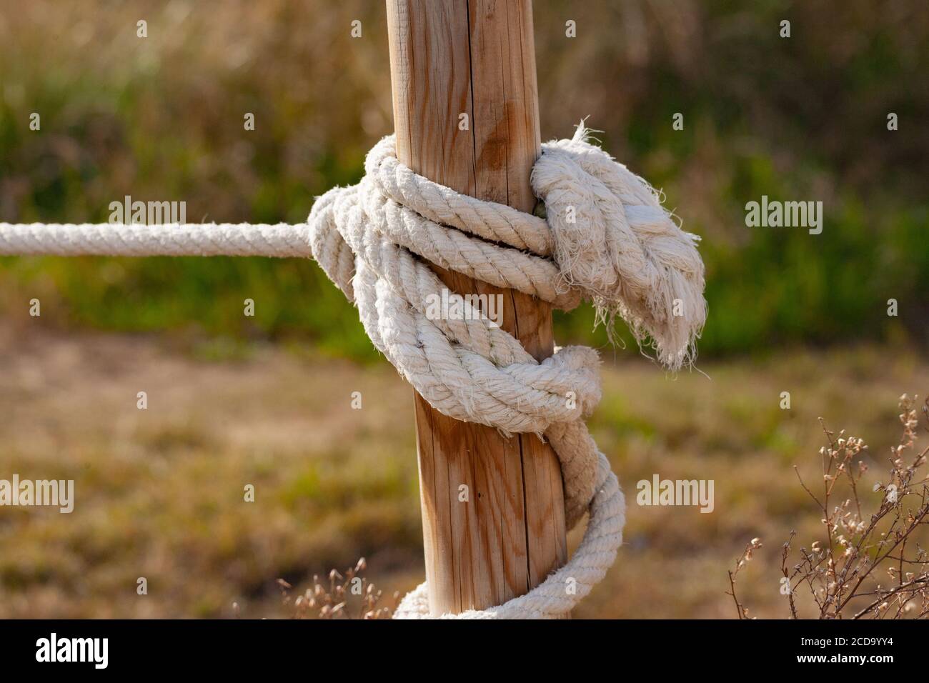 Close up rope tied hi-res stock photography and images - Alamy