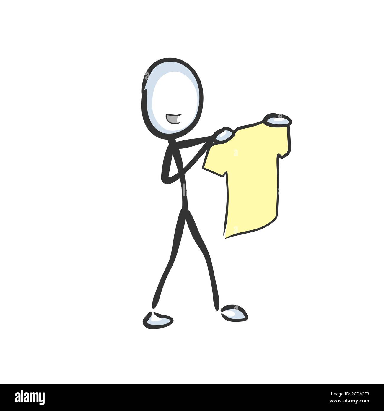 How To Draw Clothes On A Stick Figure