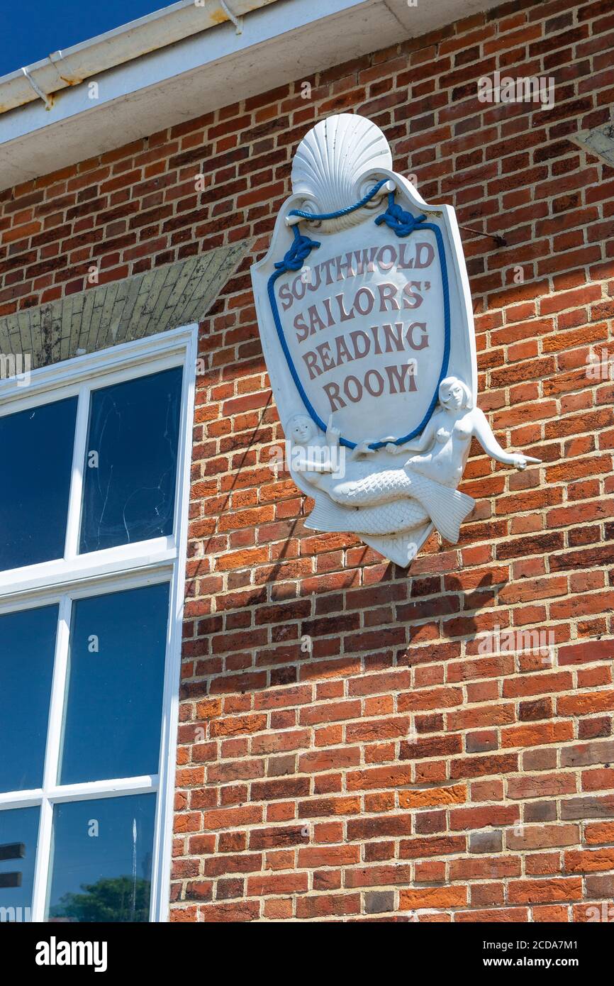 Southwold sailors' reading room Stock Photo