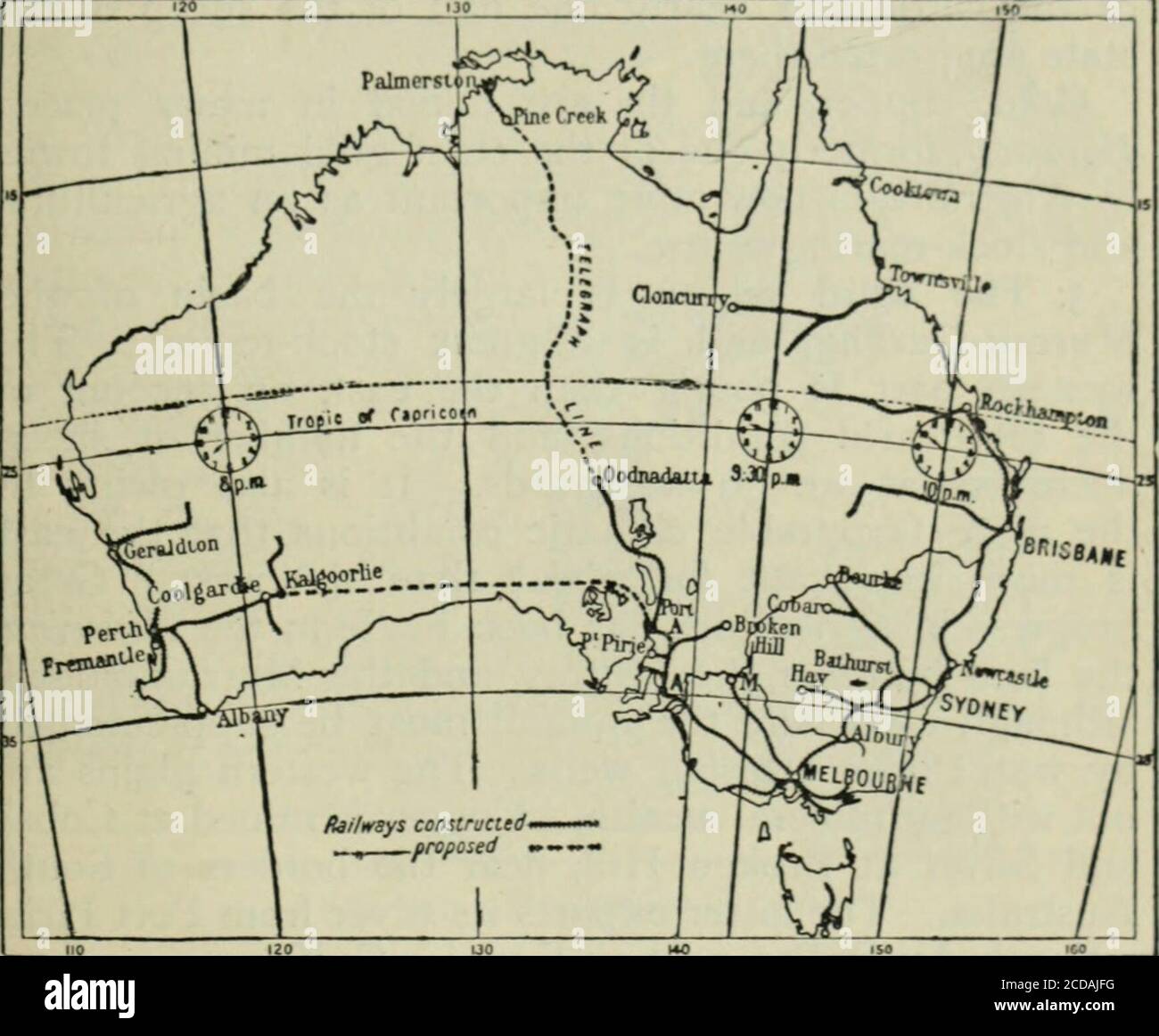 . A regional geography of the world, with diagrams and entirely new maps . un westwards,crossing all three of the natural regions, and bringingtheir products to the coast for export. All the portsof north-eastern Queensland benefit from the shelteringeffect of the Great Barrier Reef. NEW SOUTH WALES. The natural regions of this state are physically verysimilar to those of Queensland. Owing to the latitude,however, the climatic and vegetation conditions belongto cooler types. The natural regions are— 1. The coastal belt. 2. The eastern highlands. 3. The western plains. I. The coastal belt is in Stock Photo
