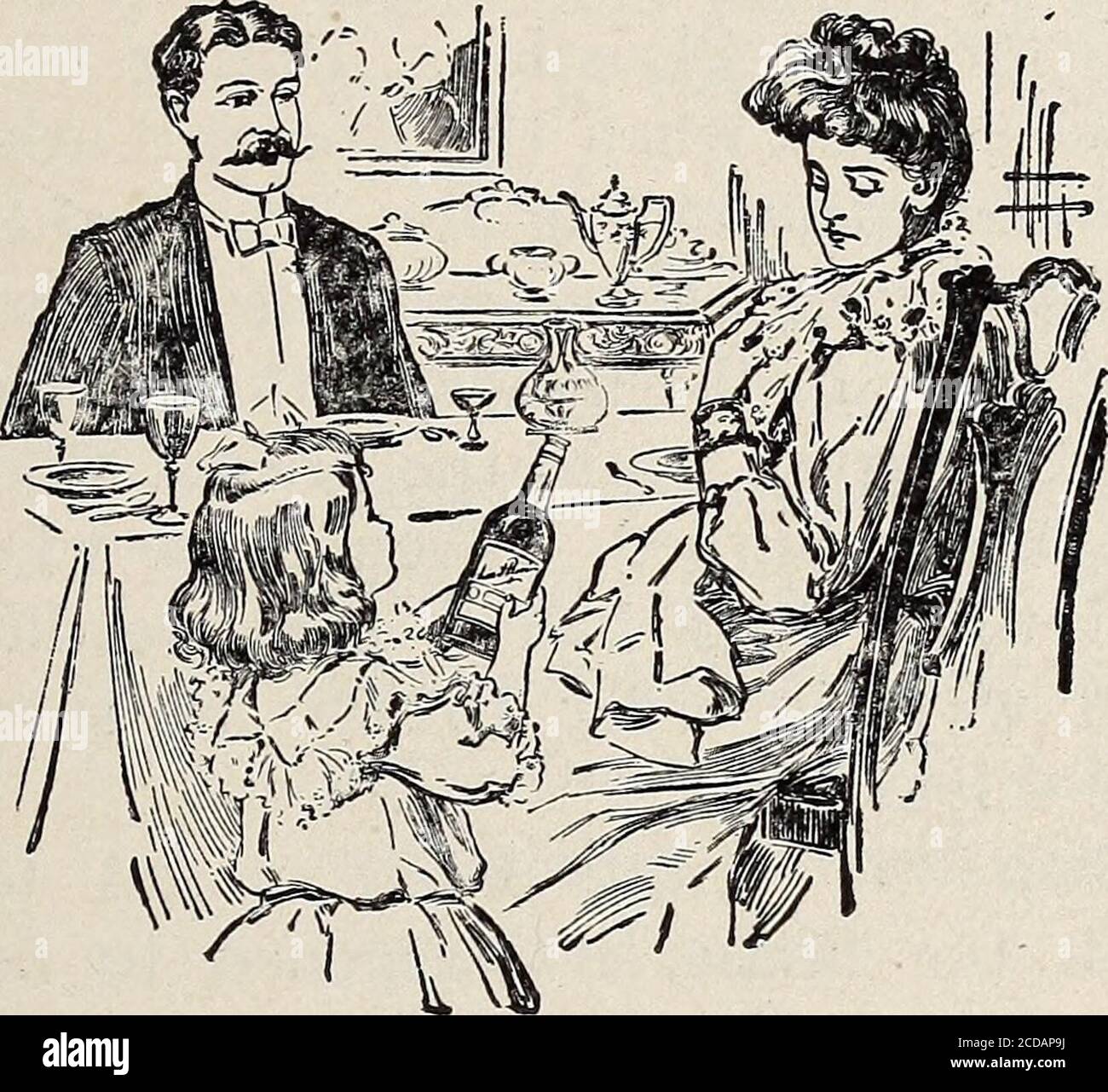 . The Boston Cooking School magazine of culinary science and domestic economics . When you write advertisers, please mention The Boston Cooking-School Magazine. xvi Advertisements Lea & Perrins* Sauce THE ORIGINAL WORCESTERSHIRE. The Peerless Seasoning Some appetites need to be tempted. Disheswhich are ordinarily flat and tasteless, maybe made just the reverse by proper seasoning.Soups, Fish, Roasts, Gravies, Salads, etc.,are given a delicious flavor by adding LEA & PERRINS SAUCE Beware Of Imitations! There is no othernear as good. Remember, Lea & Perrins Sauce was in universal use a generatio Stock Photo