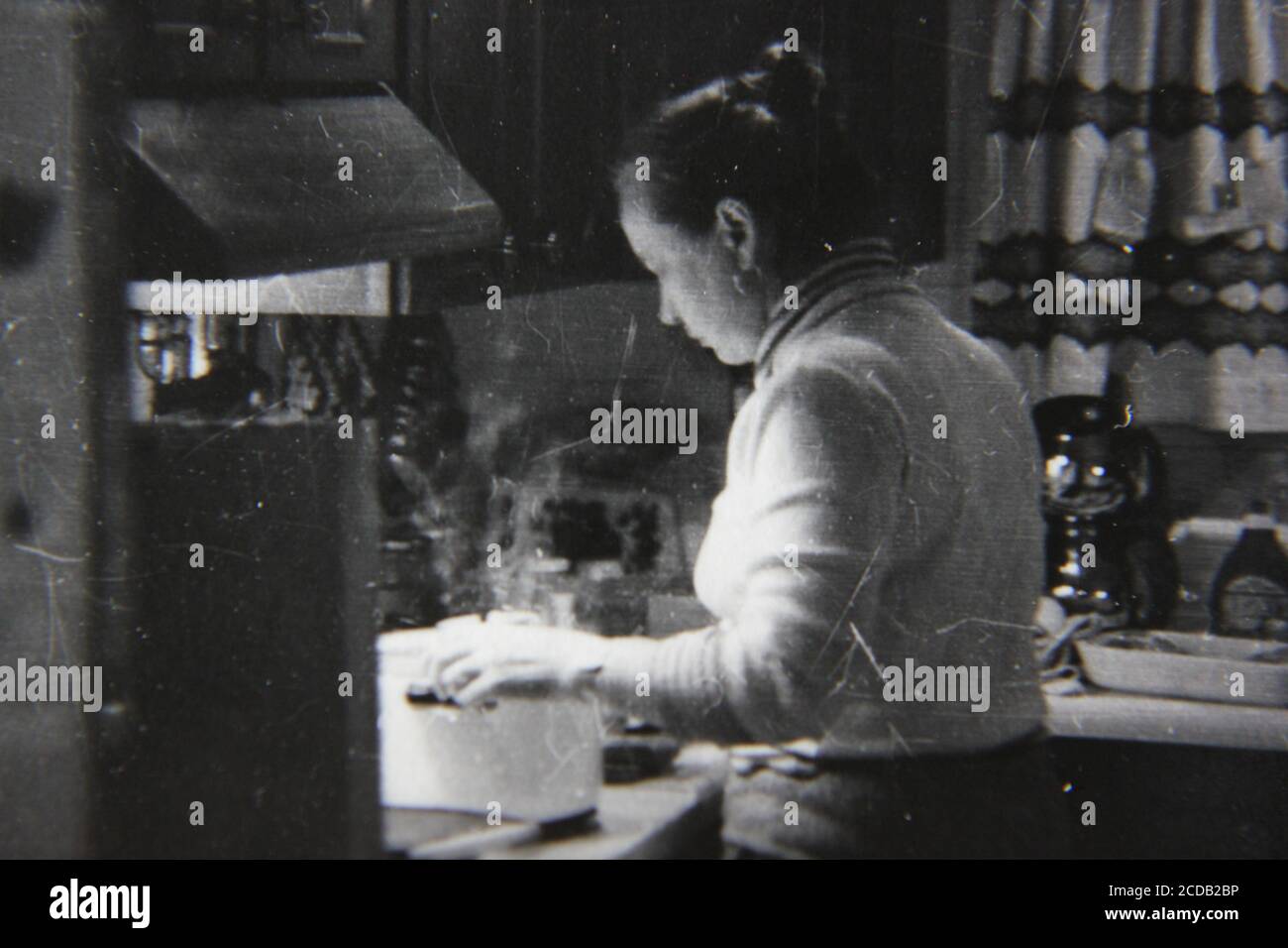 1970s white house kitchen hi-res stock photography and images - Alamy