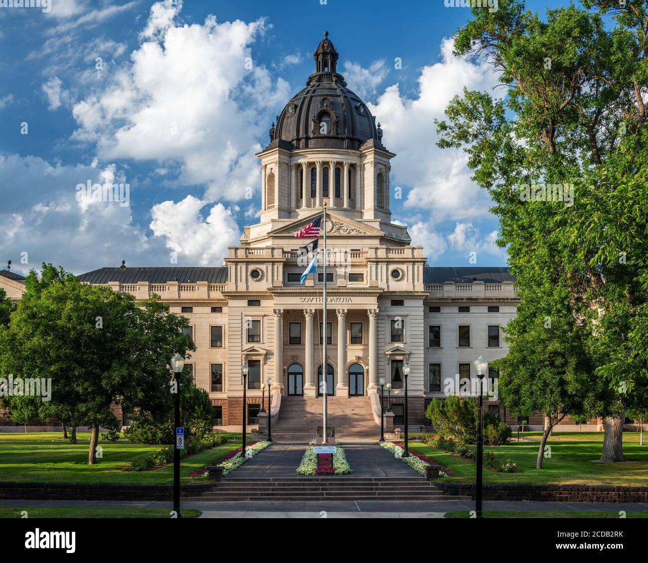 South Dakota Capitol building Stock Photo