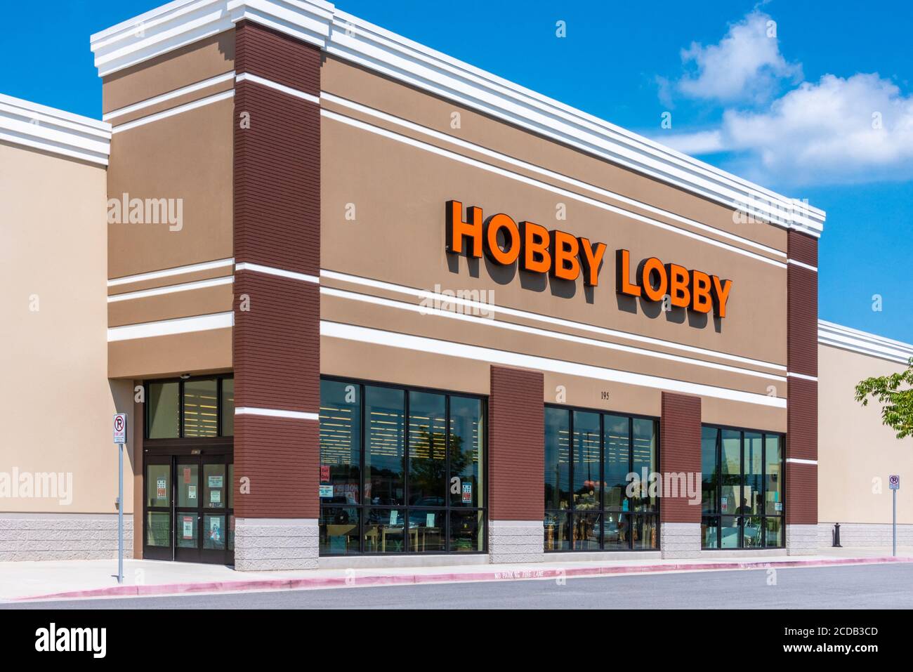 Hobby Lobby craft store in Loganville, Georgia. (USA) Stock Photo