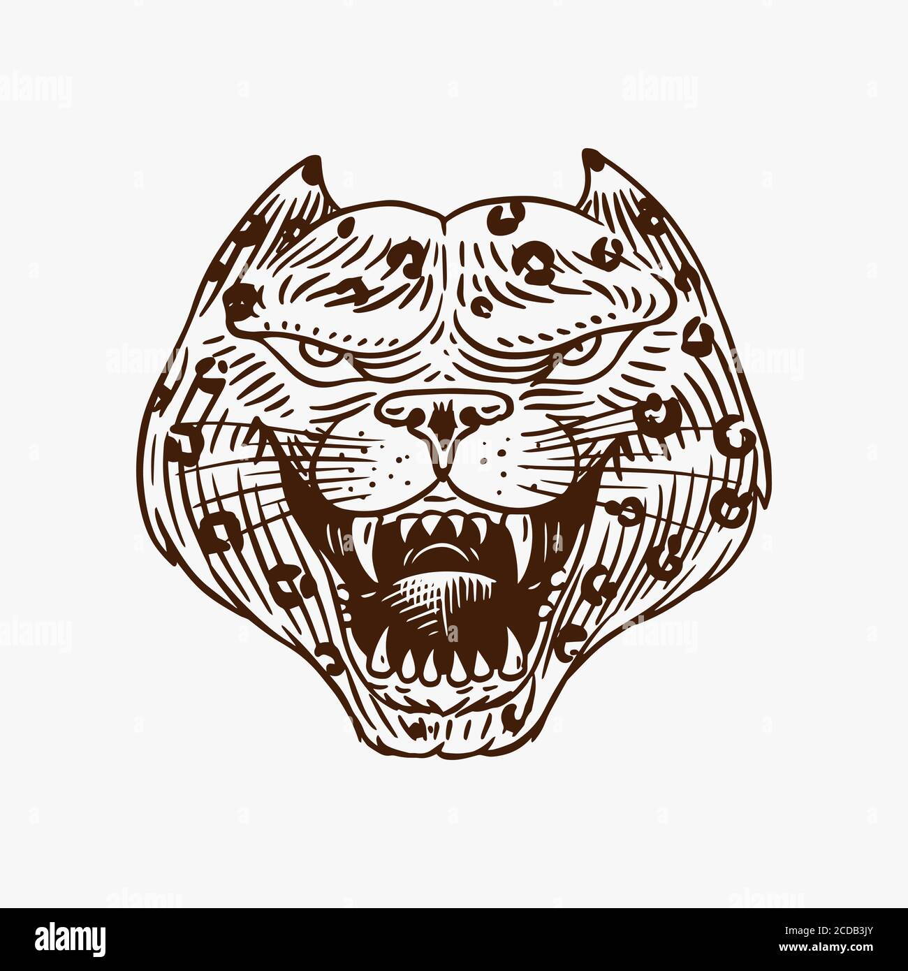 Black panther art Illustration hand drawn black and white vector for tattoo  sticker logo etc 17959958 Vector Art at Vecteezy