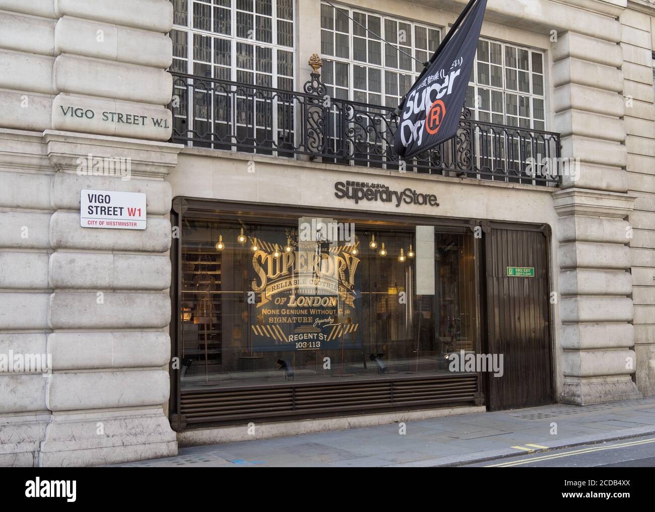 Superdry flagship retail store on Regent Street. London Stock Photo - Alamy