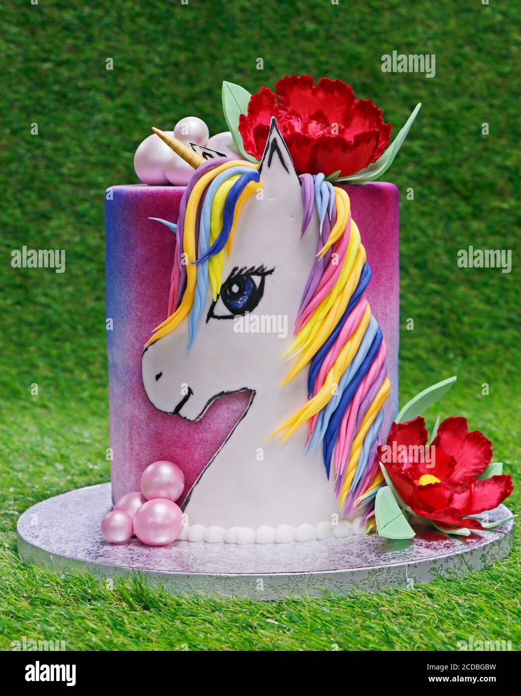 Birthday Cake Mastic For A Child Bright And Colorful With A Fantastic Character Marzipan Art Stock Photo Alamy Birthday Cake Mastic For A Child Bright And Colorful With A Fantastic Character Marzipan Art Stock Photo Alamy