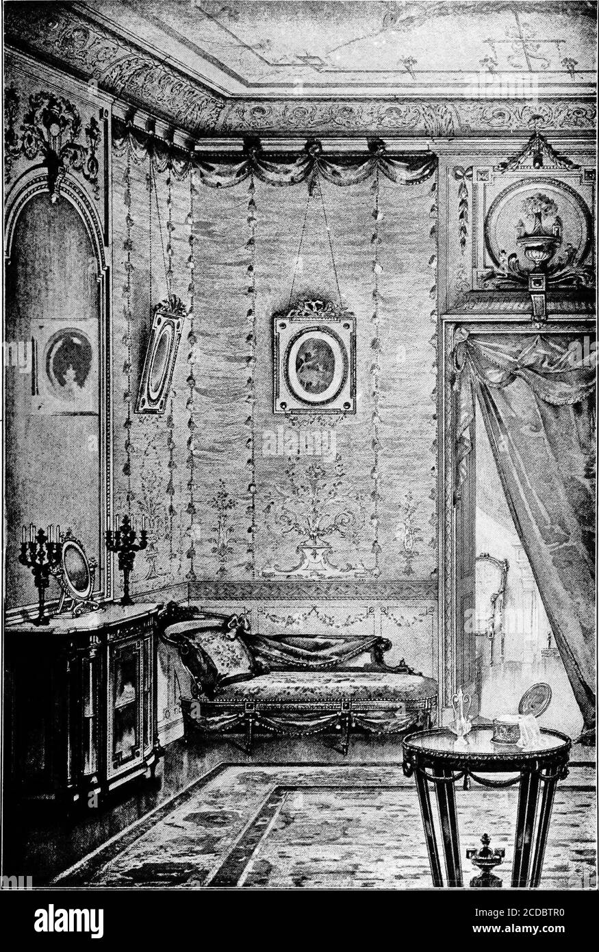 . The room beautiful; a collection of interior illustrations showing ...