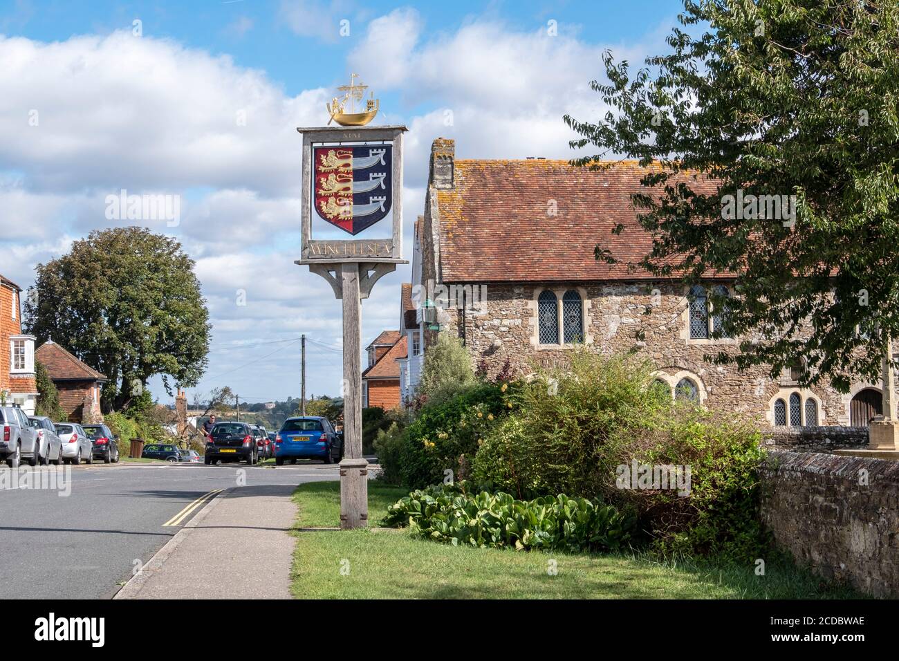 Winchelsea Town Sign High Resolution Stock Photography and Images Alamy