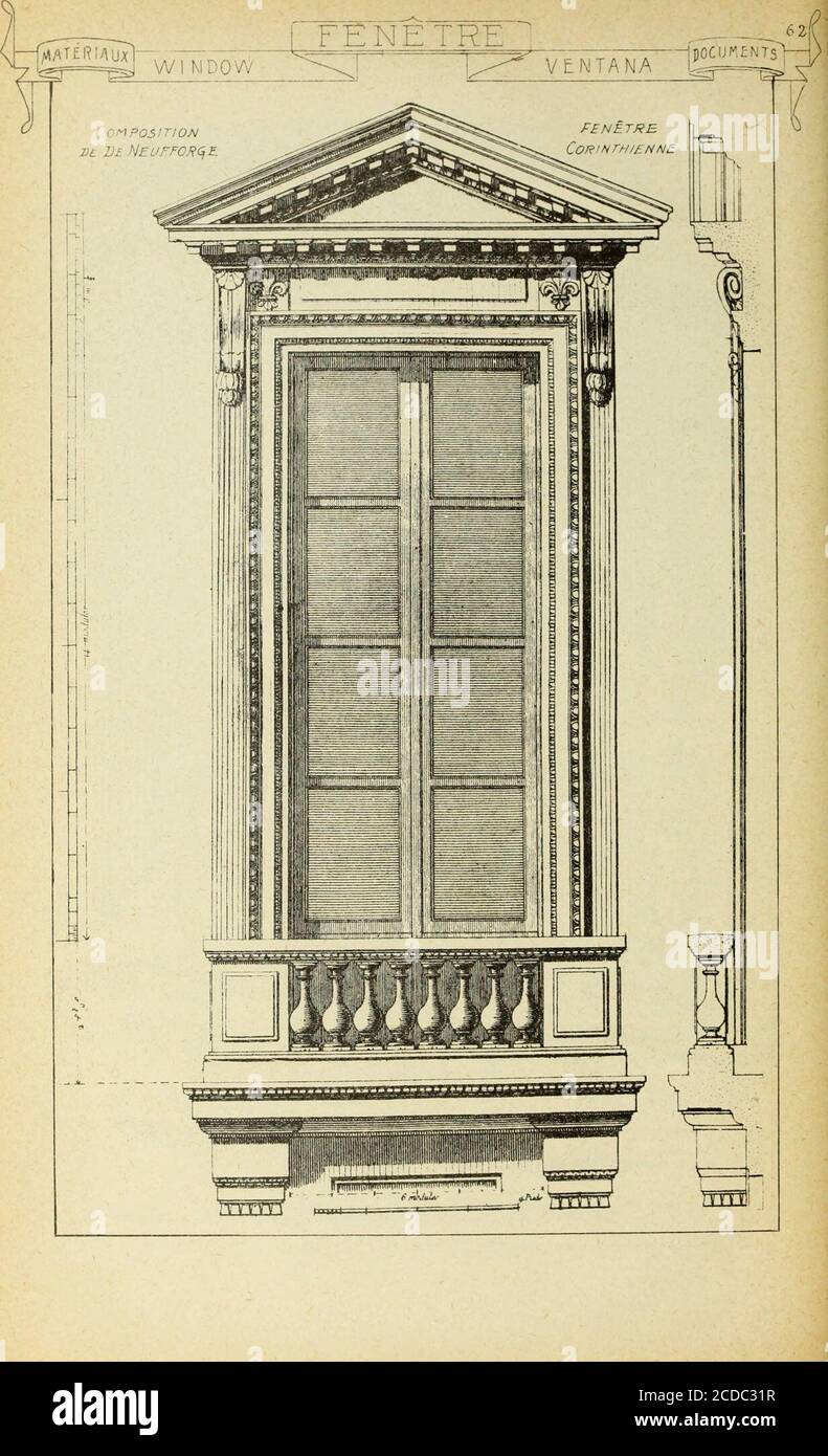 . Materials and documents of architecture and sculpture classified